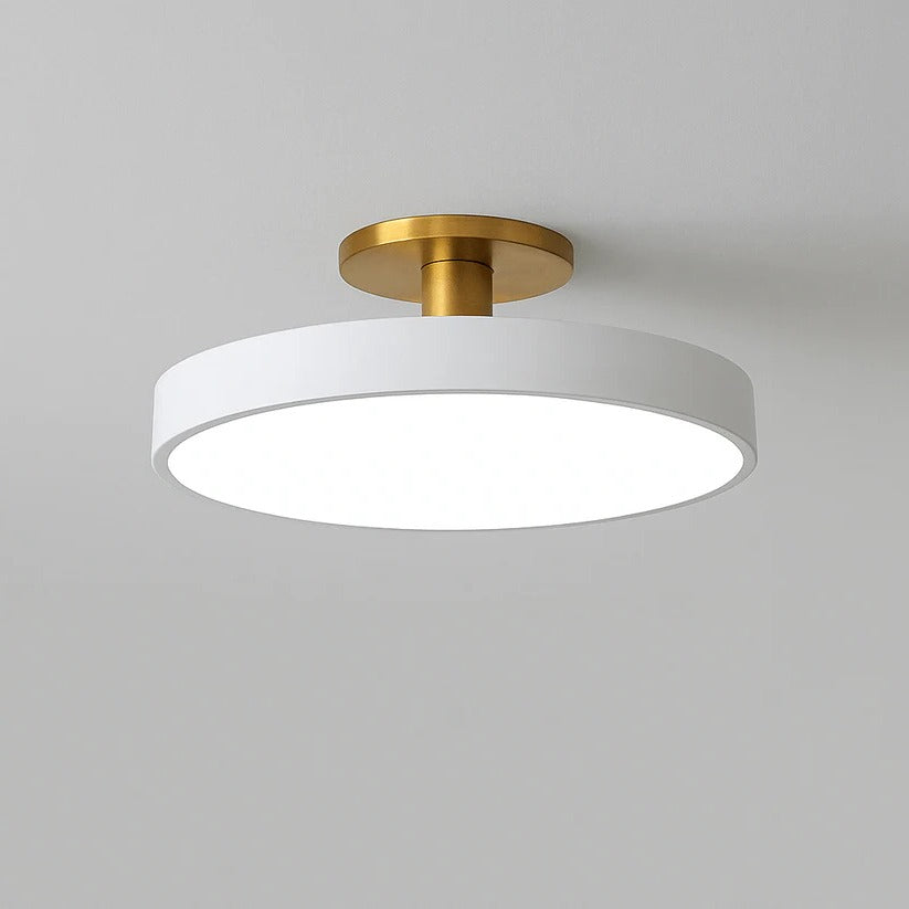 LED Ceiling Light - Flush-Mounted Fixture - Warm White Illumination