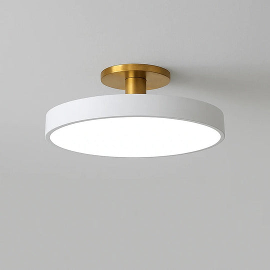 LED Ceiling Light - Flush-Mounted Fixture - Warm White Illumination
