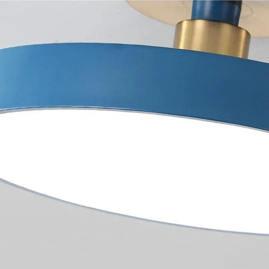 LED Ceiling Light - Flush-Mounted Fixture - Warm White Illumination