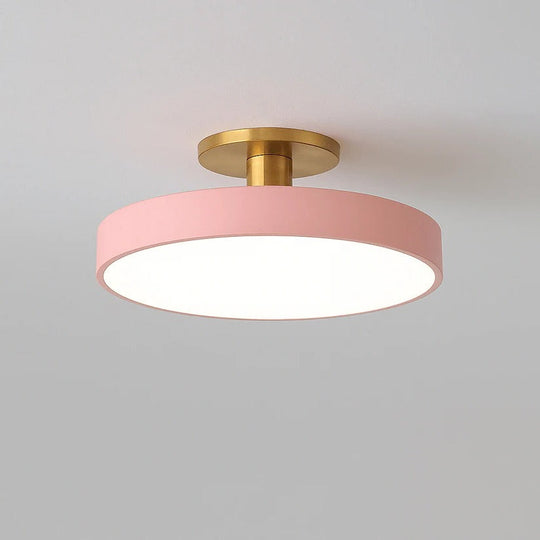 LED Ceiling Light - Flush-Mounted Fixture - Warm White Illumination