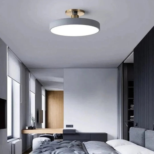 LED Ceiling Light - Flush-Mounted Fixture - Warm White Illumination