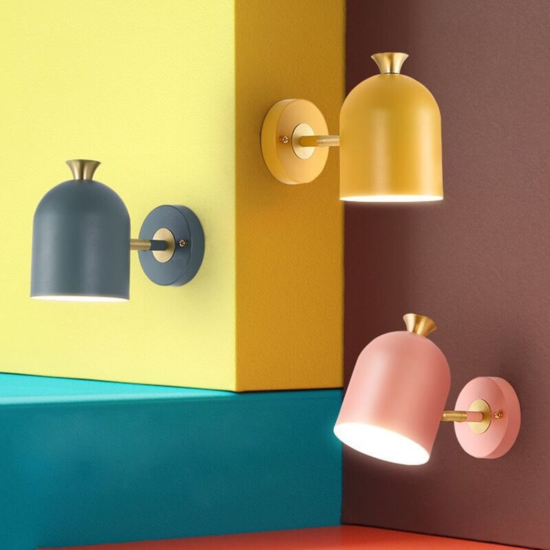 Modern Wall Lamp - Single Light - Multicolored Design