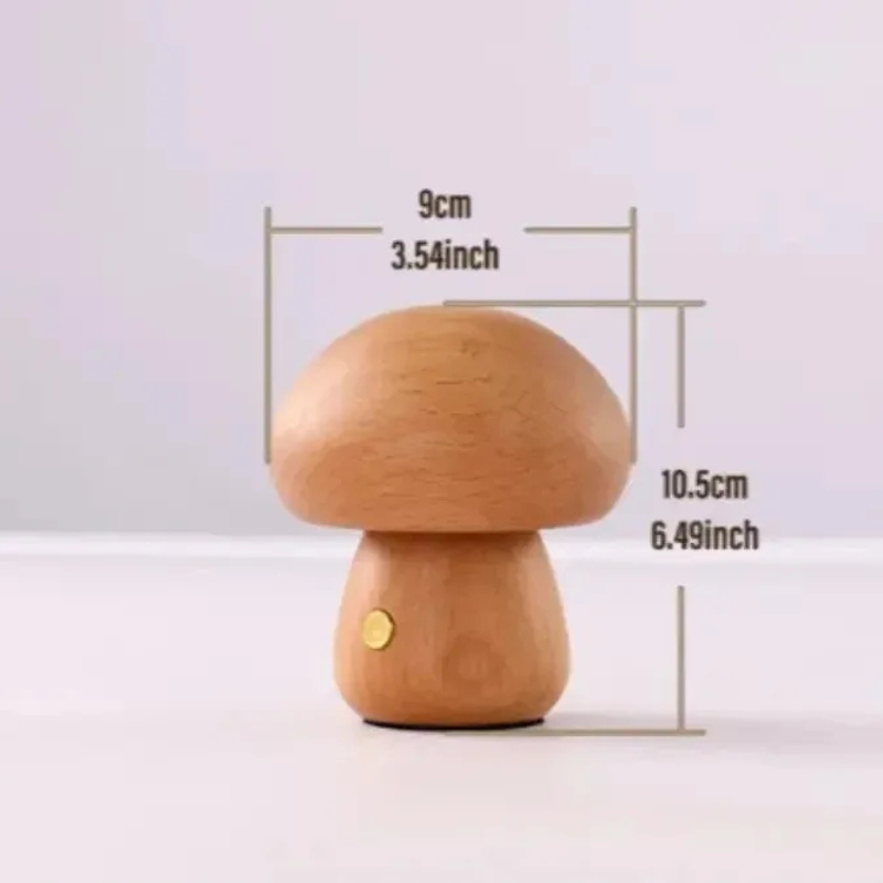 Mushroom Lamp - Night Light - Bedside Table