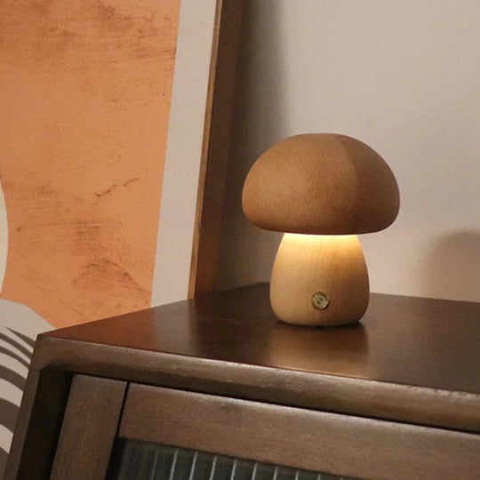 Mushroom Lamp - Night Light - Bedside Table