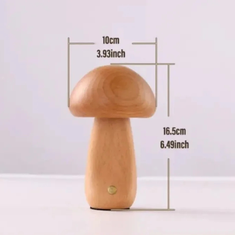 Mushroom Lamp - Night Light - Bedside Table