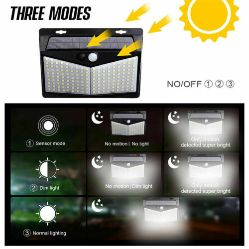 Outdoor Solar Light - Motion Sensor - LED Lighting