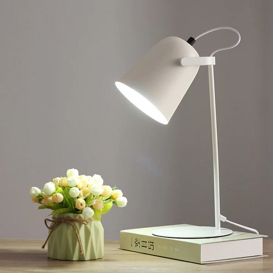 Table Lamp - Iron Bucket Design - Macaron Colors