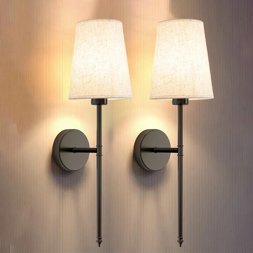 Wall Light - Wireless Fabric - Modern Design