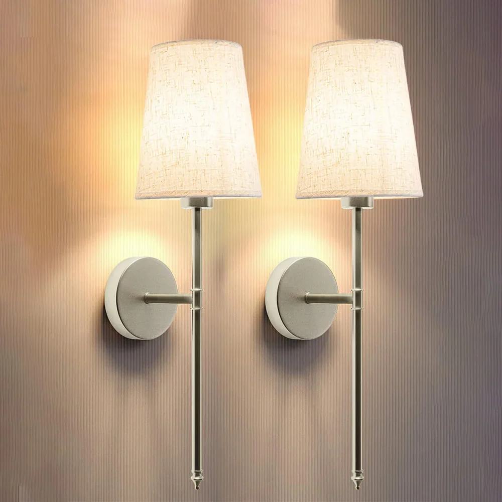 Wall Light - Wireless Fabric - Modern Design