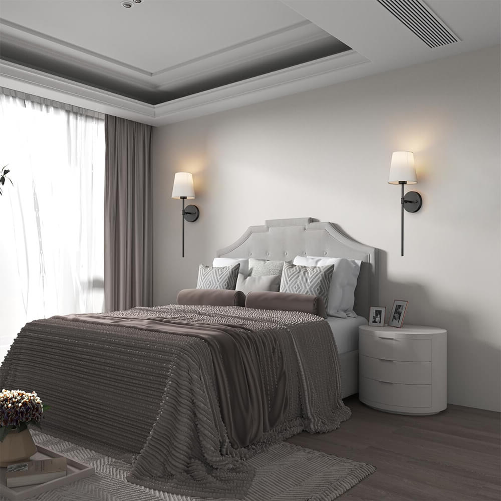 Wall Light - Wireless Fabric - Modern Design