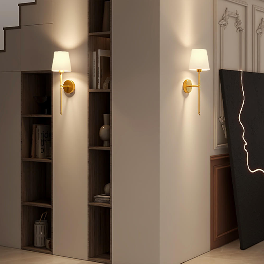 Wall Light - Wireless Fabric - Modern Design