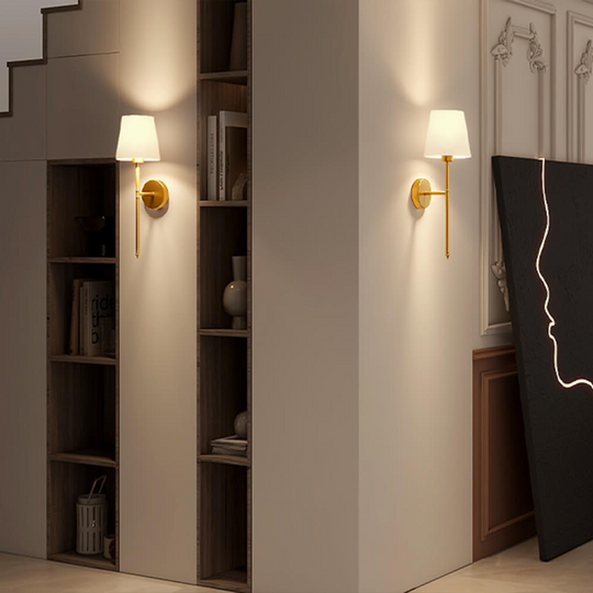 Wall Light - Wireless Fabric - Modern Design