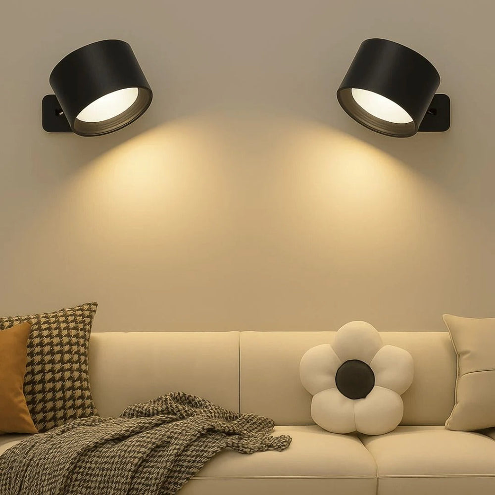 Wall Light – Rechargeable Lamp – 360° Rotation
