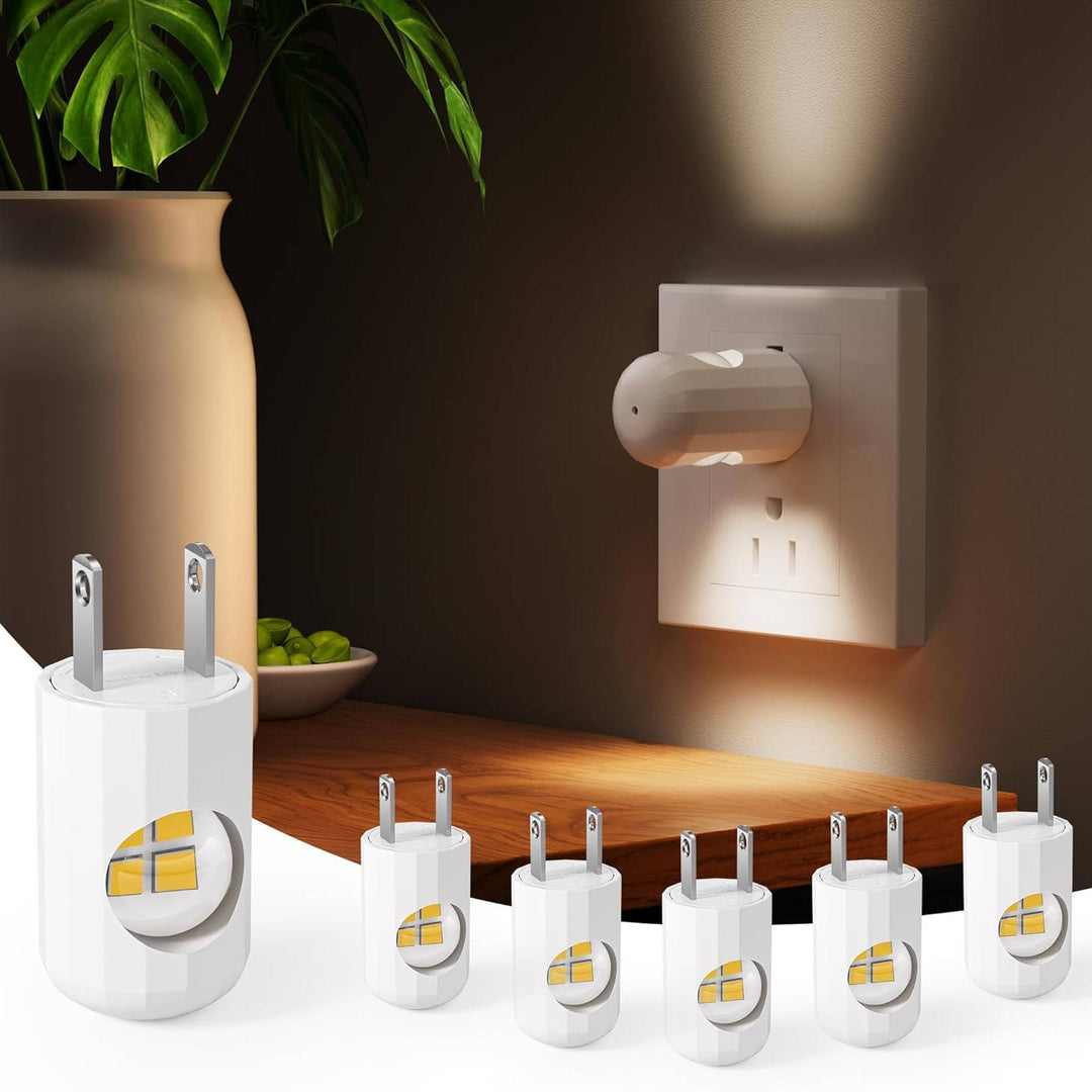 Wall Outlet Light - Automatic Sensor - Plug-In