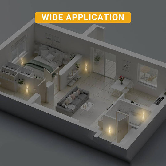 Wall Outlet Light - Automatic Sensor - Plug-In